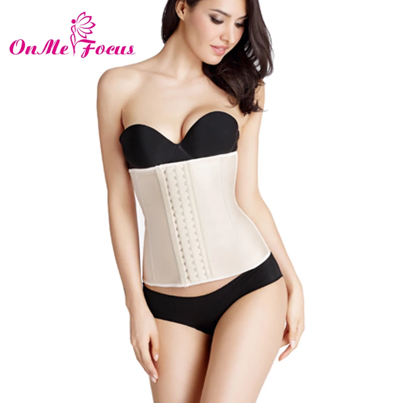Для женщин бесшовные Firm Control body shaper Открыть Бюст латексный поддерживающий корсет