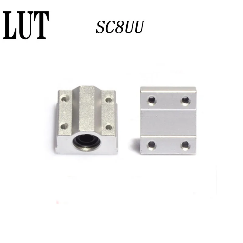 Высокое качество 4 шт. SC8UU SCS8UU 8 мм Линейный шарикоподшипник блок с LM8UU Буш Подушка