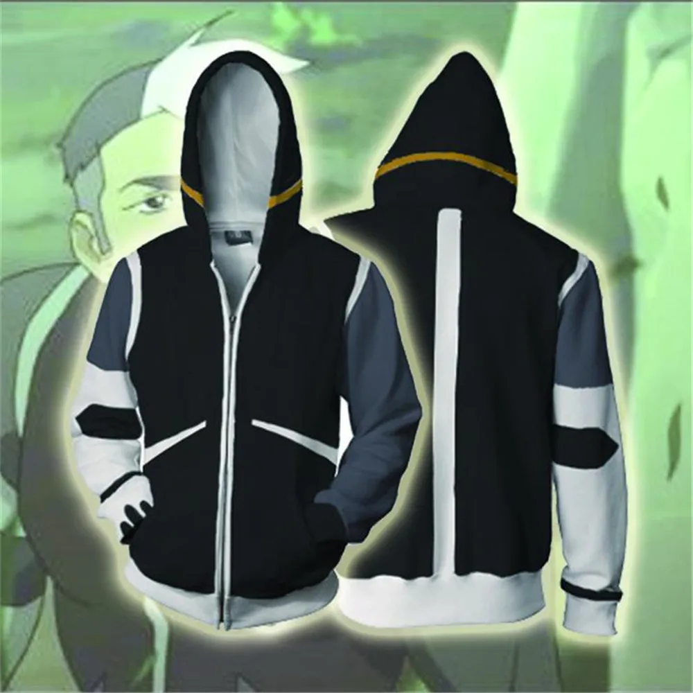 Толстовки с капюшоном Defender of the Universe Shiro толстовки на молнии для костюмированной