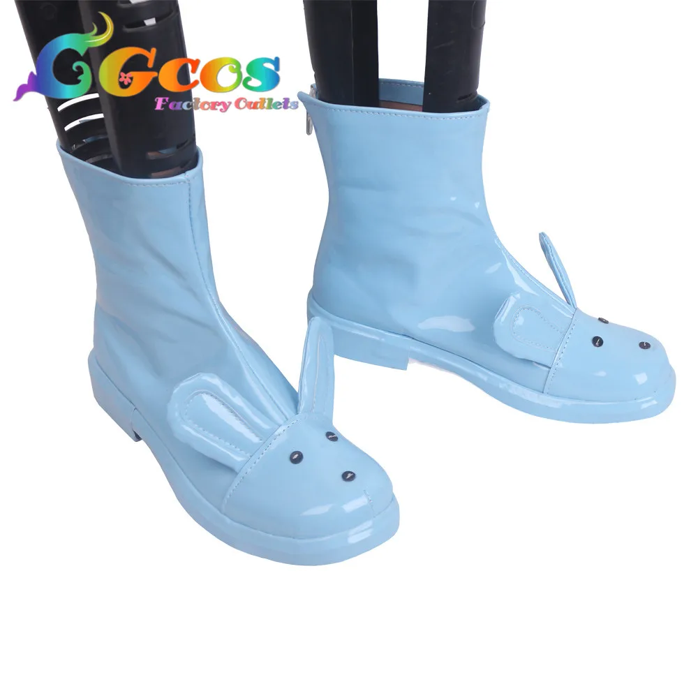 CGCOS Free Shipping Cosplay Shoes Bunny Brawler Boots Halloween Christmas New in Stcok Anime Game | Тематическая одежда и