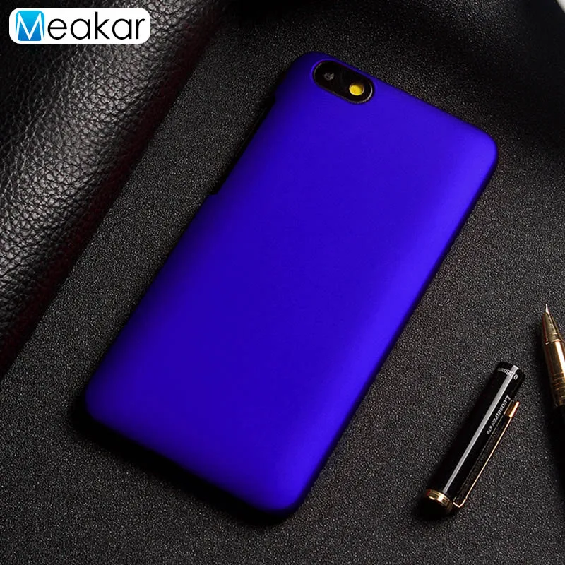 blue Матовая Пластик Coque 5.5For huawei Honor 4X чехол для huawei Honor 4X Honor4X 4 х чехол для телефона чехол-лента на заднюю панель - Цвет: blue