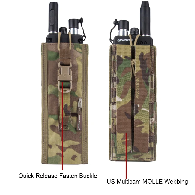 Emerson Tactical MOLLE Универсальный MBITR PRC 148 PRC 152 чехол для радио EmersonGear Walkie Talkie Карманный с быстроразъемной пряжкой