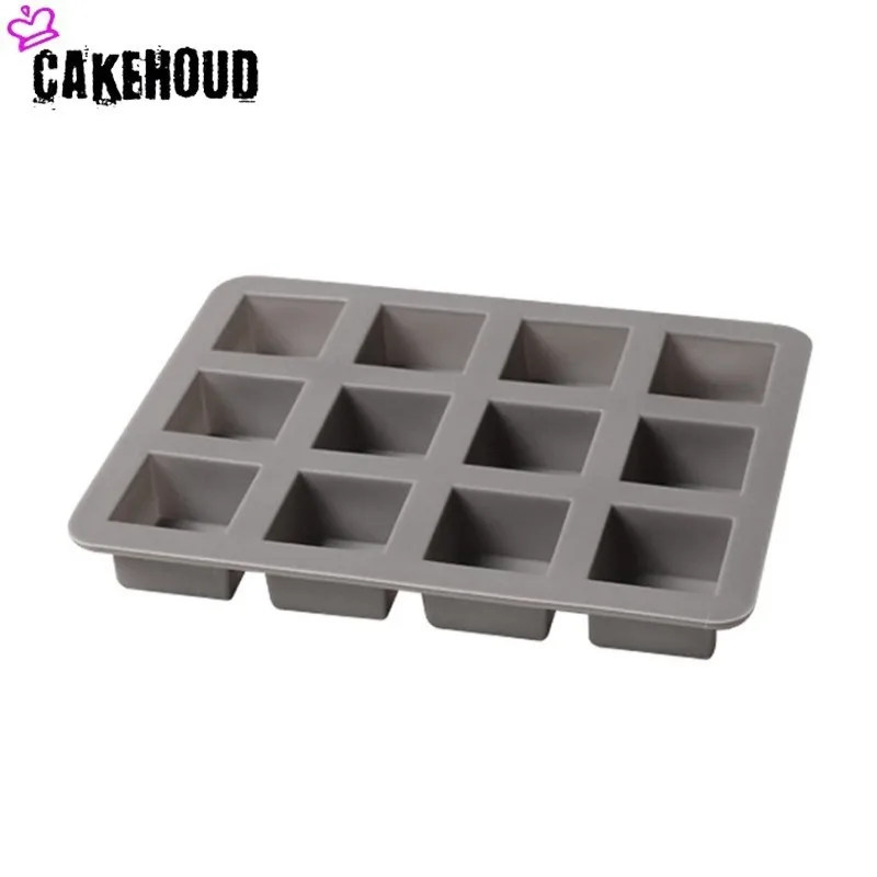 Небольшая Квадратная антипригарная силиконовая форма для торта cakeantang с 12
