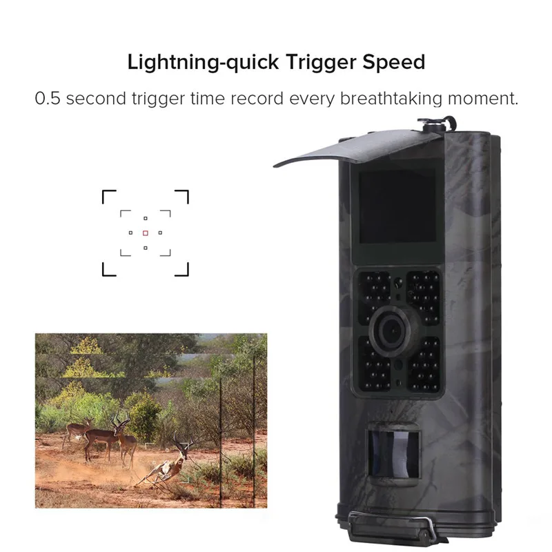 Охотничья камера HC700G игровая 16MP 940NM фото ловушки для охоты животных охотничья