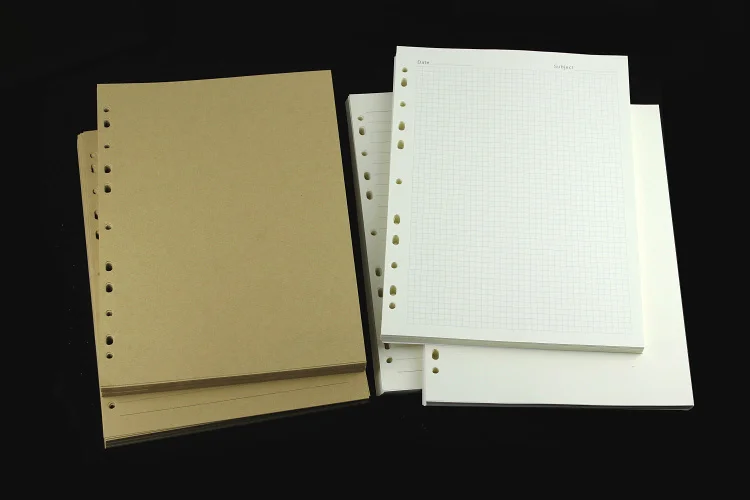 Бумага А4 спиральная для блокнота с 11 отверстиями используется бумаги 2 3 4 бумага
