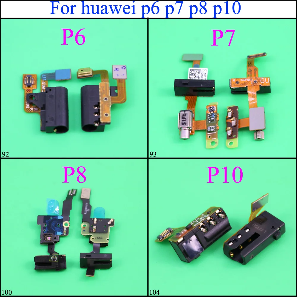 YuXi новый для Huawei Ascend P6 P7 P8 P9 P10 аудиоразъем наушников гибкий и легкий датчик