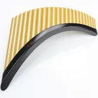 Высокое качество 22 трубы Panflute с базой G ключ ABS пластик Румыния Пан флейта музыкальный инструмент настраиваемый Panfluit Flauta de Pan