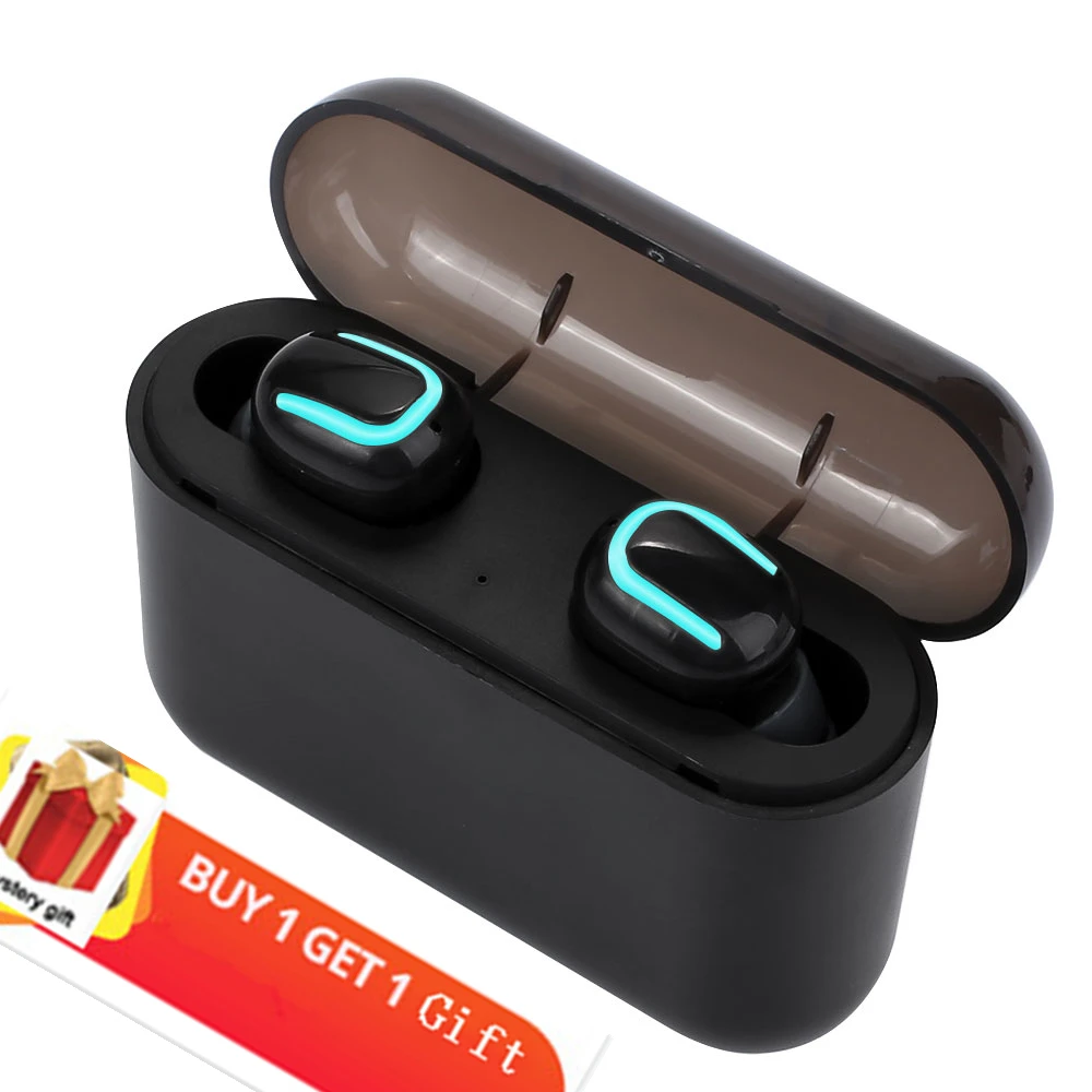 Bluetooth 5 0 TWS беспроводные наушники Handsfree спортивные встроенный микрофон с зарядным