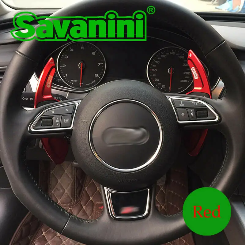 Savanini сплав дополнительный руль DSG весло переключения расширение для Audi R8 2012