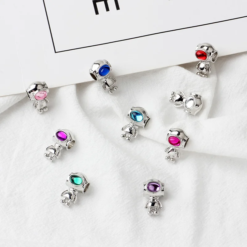 Новые оригинальные шармы из сплава Cosmo Tommy Charm астронавт подходят для