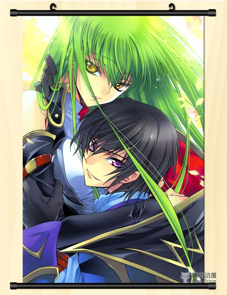 Японский декоративный Рисунок Аниме код Geass:Lelouch of the Rebellion C.C. Britannia knight seven