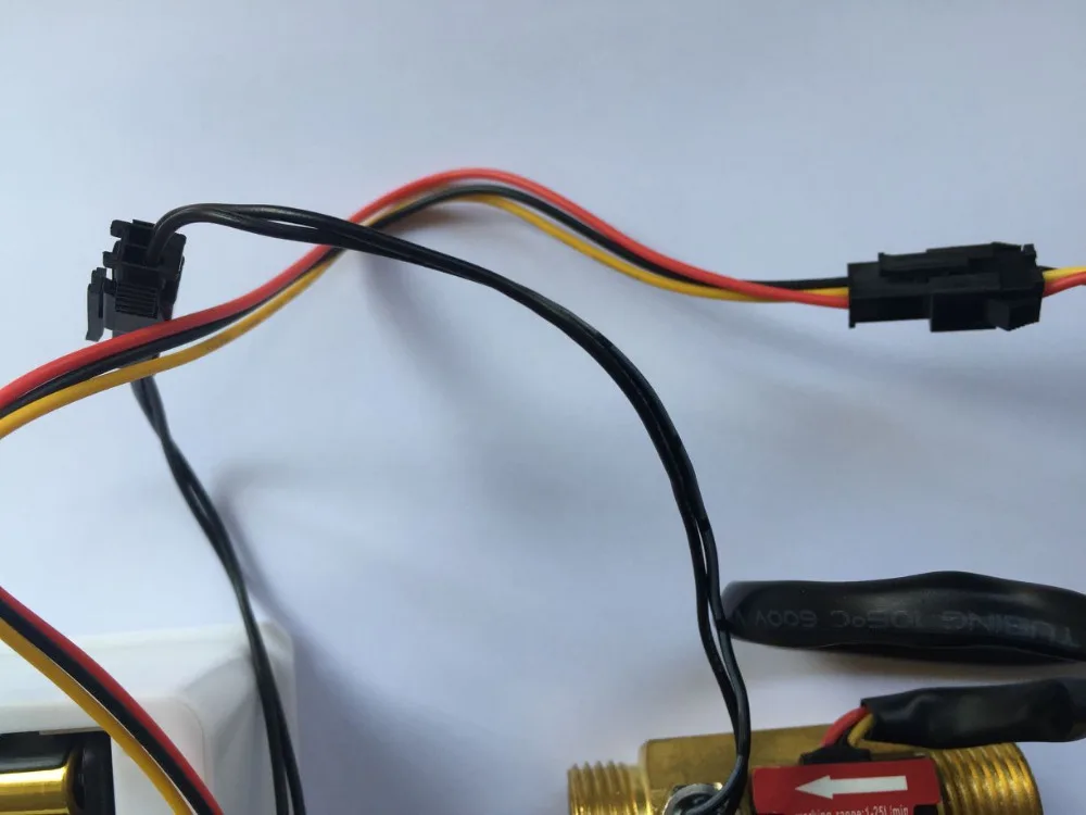 Новый цифровой измеритель расхода с ЖК дисплеем + латунный датчик измерение