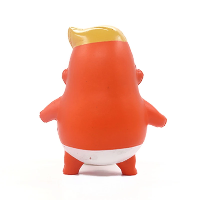 Мягкий медленно поднимающийся мультфильм Трамп игрушка давилка Америки