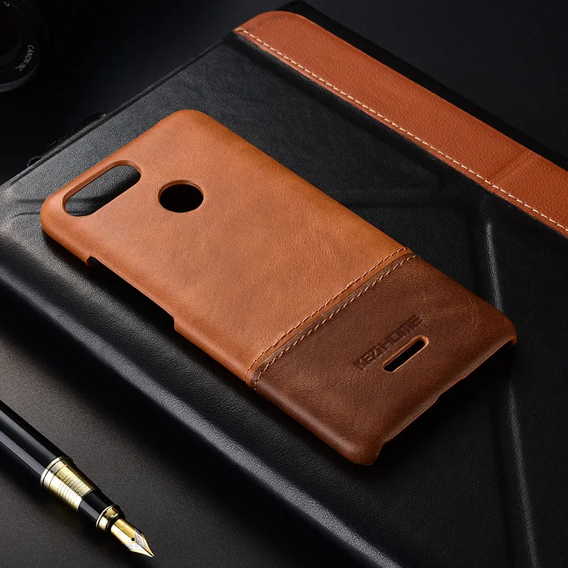 Чехол для Xiaomi Redmi 6 KEZiHOME, роскошный, хитовый цвет, натуральная кожа, твердая задняя крышка, Капа для Redmi 6 5,45 '', чехол для телефона s