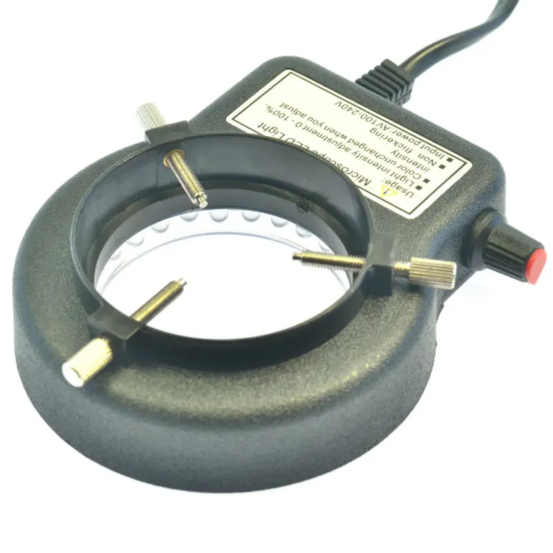 Тринокулярные стереомикроскопы с 56 светодисветодиодный и регулируемым