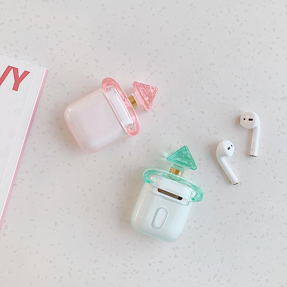 Прозрачный защитный чехол для наушников Airpods 1 2|Аксессуары наушников| |