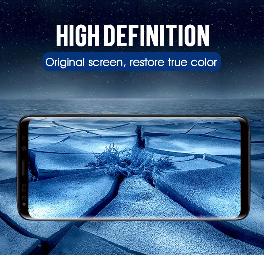 20D полностью изогнутое закаленное стекло для samsung Galaxy S8 S9 Plus Note 8 9 Защита экрана для samsung S6 S7 Plus S8 защитная пленка
