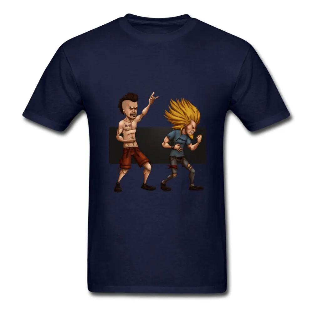 Новая модная футболка с короткими рукавами для мужчин принтом Beavis and Butthead
