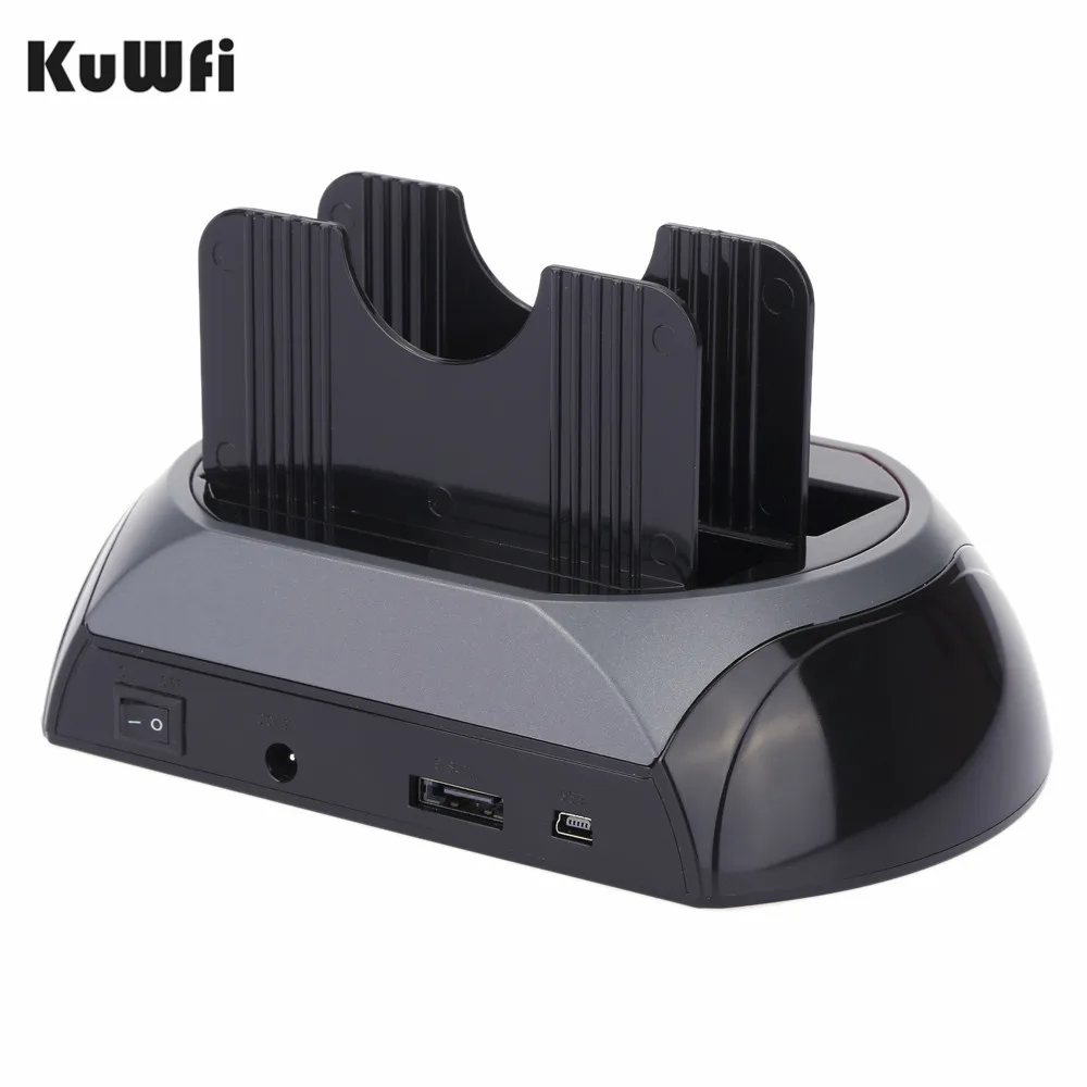 KuWFi 2 5 &quot3 для жесткого диска SATA с IDE случай Док станция Dual Bay жесткий диск E