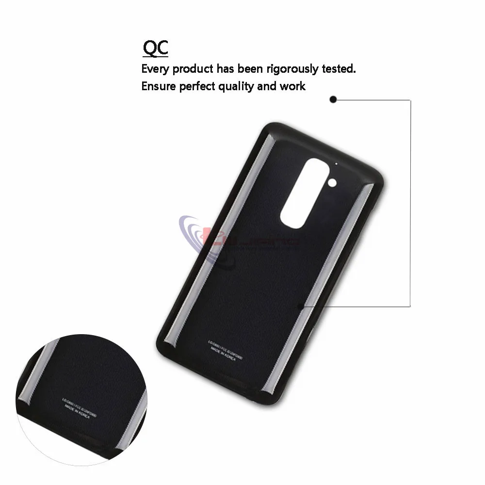 Пластиковый Чехол для батареи для LG G2 D802, задний корпус, задняя крышка, чехол для мобильного телефона, запасная часть, задняя крышка, чехол для батареи
