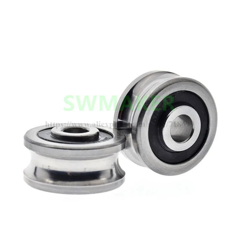 1pcs 8*30*14mm M8 U groove bearing pulley SG25 non-standard Gothic embroidery wheel SG25N guide roller | Компьютеры и офис