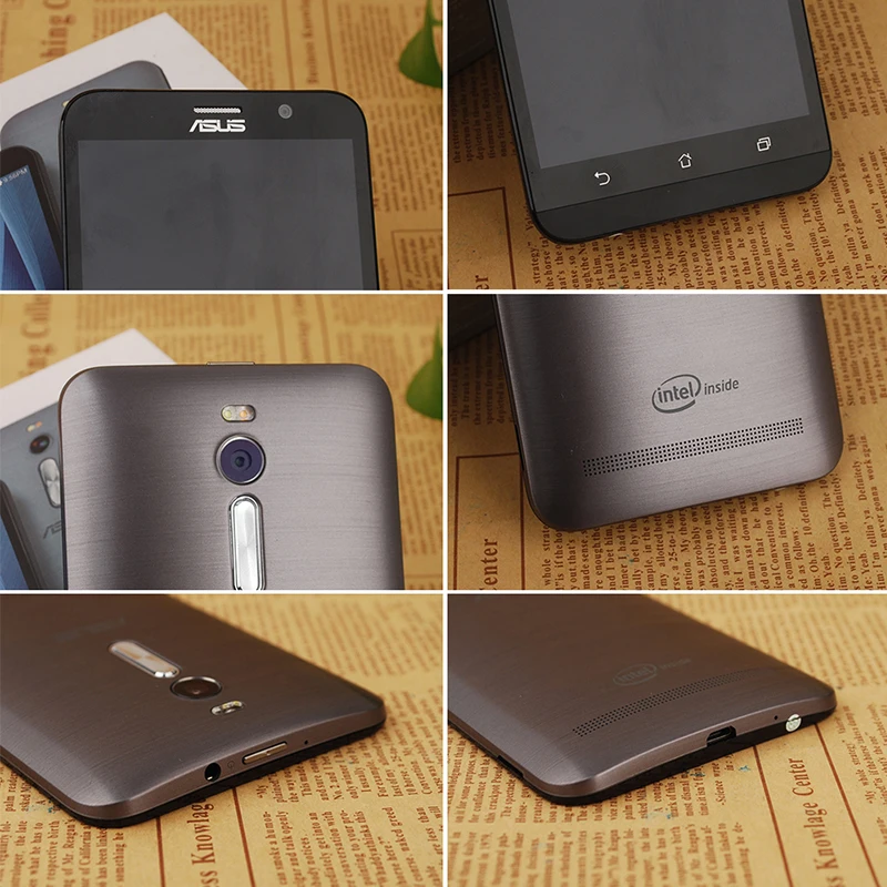 ASUS ZenFone 2 ZE551ML 4 г LTE мобильные телефоны Intel 1 8 ГГц/2 3 ГГц ГБ 16 ГБ/32 ГБ/64 5 дюймов 13MP