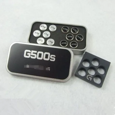 

100% original newest Mouse appropriative weights for Logitech G500S with free weights shelf