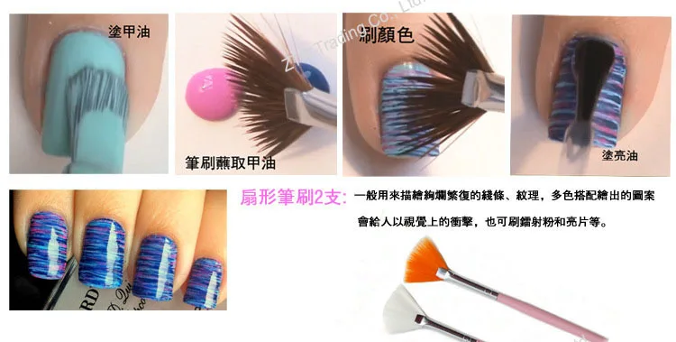 15 шт. набор ручек и кистей для дизайна ногтей кисть инструментов акриловое