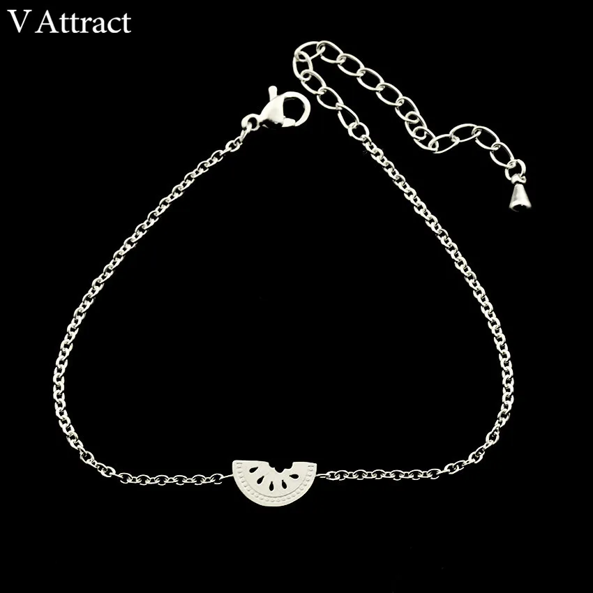 V привлечь Летние фрукты браслеты 2017 Для женщин jewelry цвета: золотистый