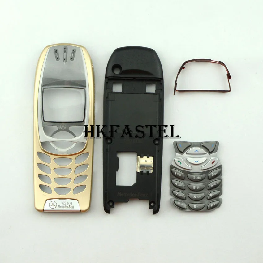 Для Nokia 6310i Mercedes-Benz Логотип Высокое качество полный корпус телефона чехол+ клавиатура+ Инструменты