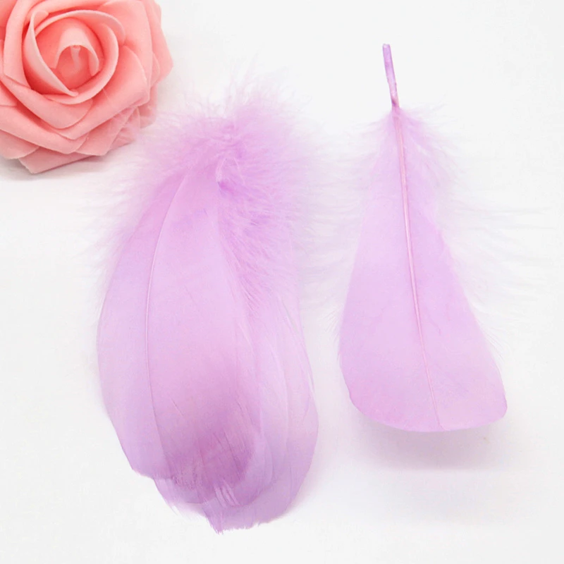 Разноцветные Шлейфы Лебедь Feathers10-15cm гусиное перо сценический шлейф Ловец снов промытый гусиный пух пушистый шлейф для свадьбы 50 шт