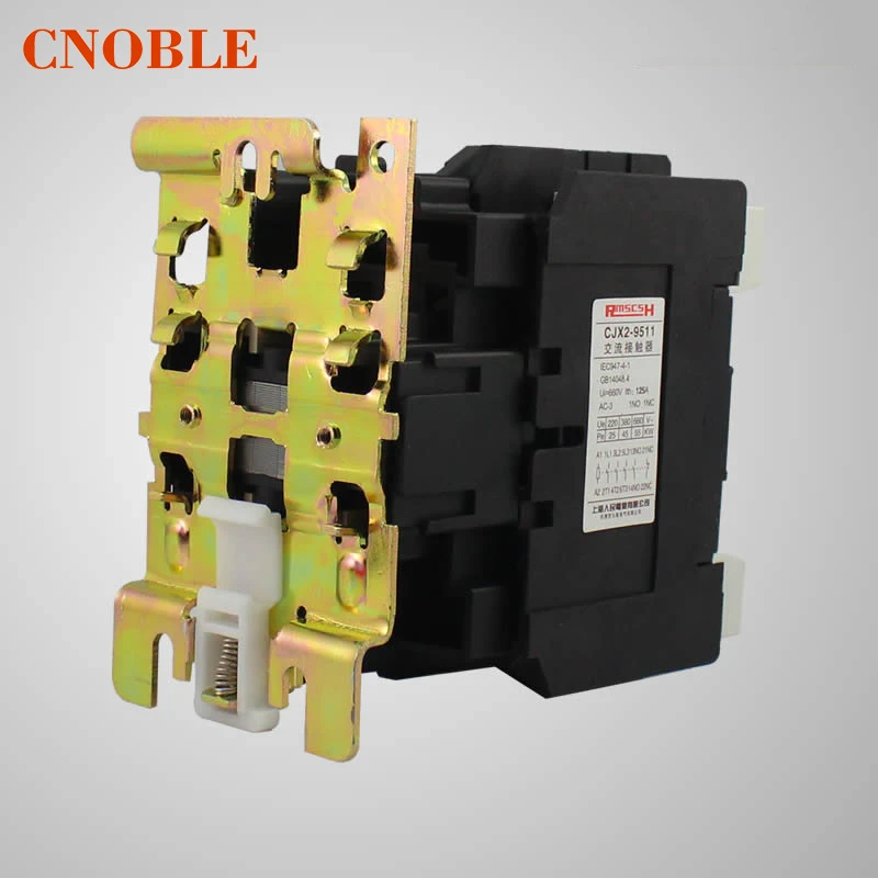 Ac Контактор 80A (LC1) cjx2-8011 220 В катушки Напряжение серебряный контакт | Обустройство