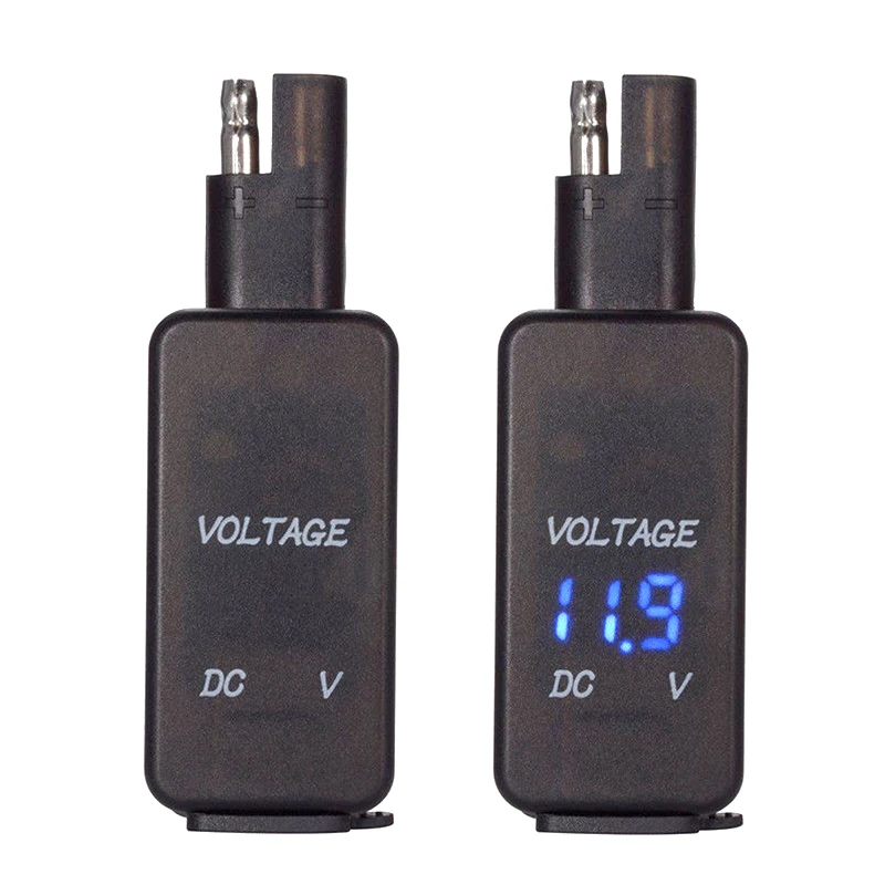 Прочный автомобильный мотоцикл легко использовать 12-24 в SAE к USB UV двойной порт