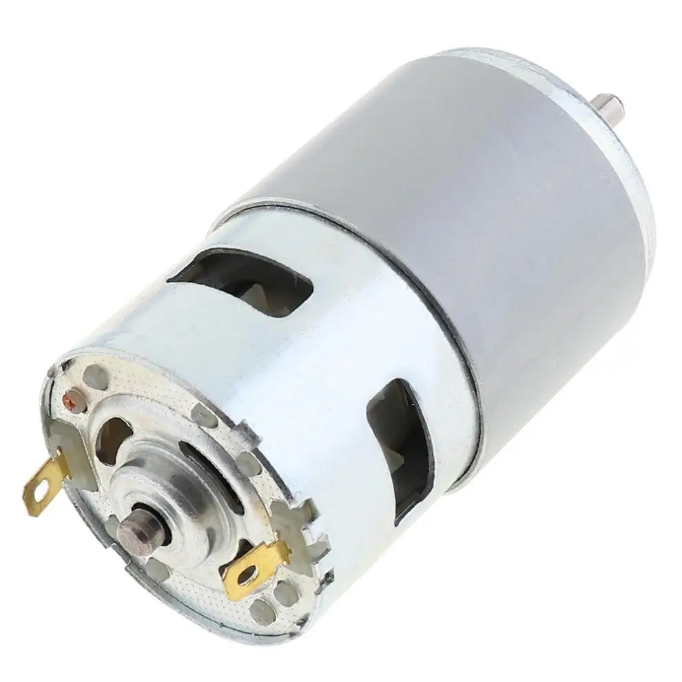 795 DC12V 10000 об/мин мини двойной шариковый подшипник высокоскоростной двигатель с охлаждающим вентилятором и высоким крутящим моментом для опрыскивателя/автомойки насоса