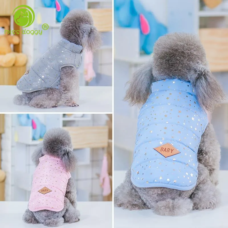 Водонепроницаемая осенне зимняя одежда для кошек 3 цвета модное толстое пальто с