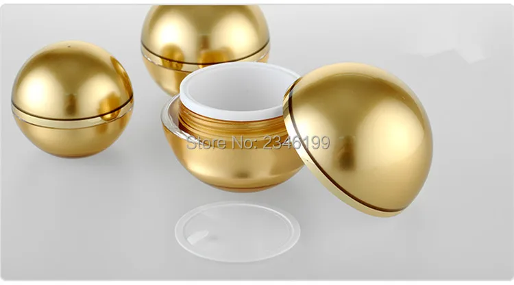 20 шт. Золотые круглые банки для косметики 15 г 30 50 г|cosmetic packaging|cosmetic packingempty cans |