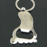 personalized wine opener wedding giveaways free logo gifts foot shape bottle opener personalized free with your wish text