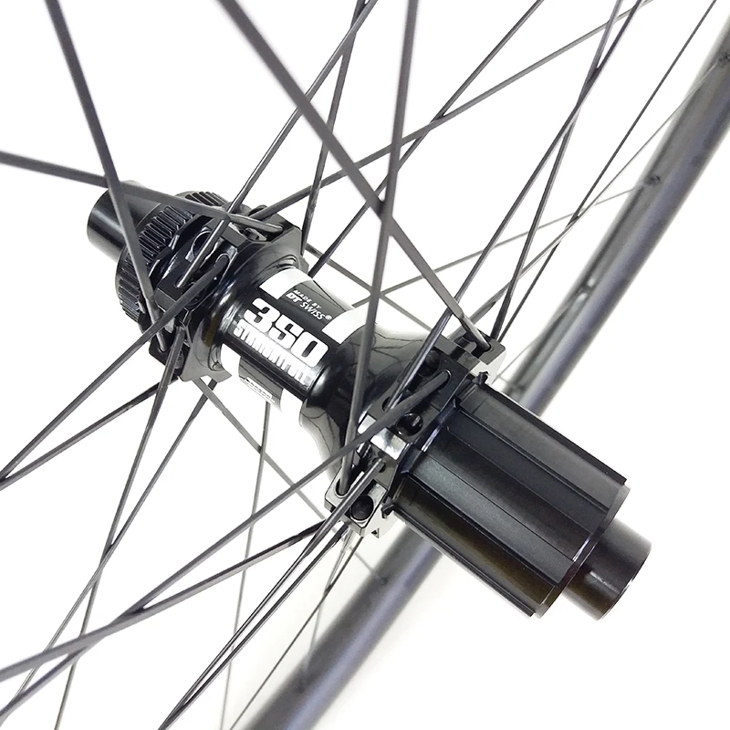 28mm Asymmetric 25mm width BOOST carbon wheelset 350 center lock hubs UD 3K 12K twill 29er MTB XC tubeless crosscountry wheels