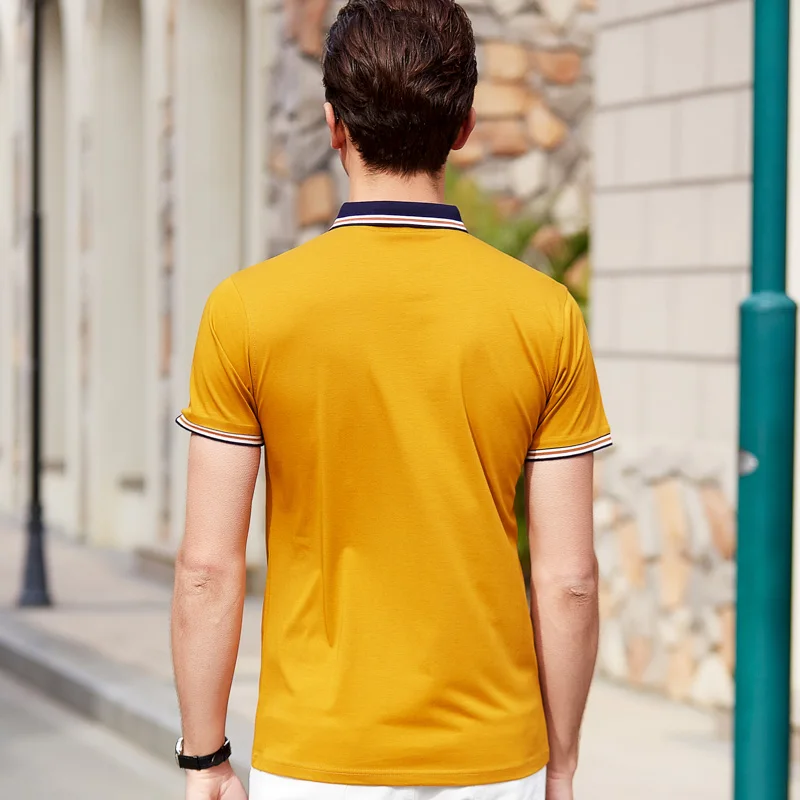 Джунгли ZONE 2019 Новый высокое качество Tops &amp Tees Для мужчин поло из чистого