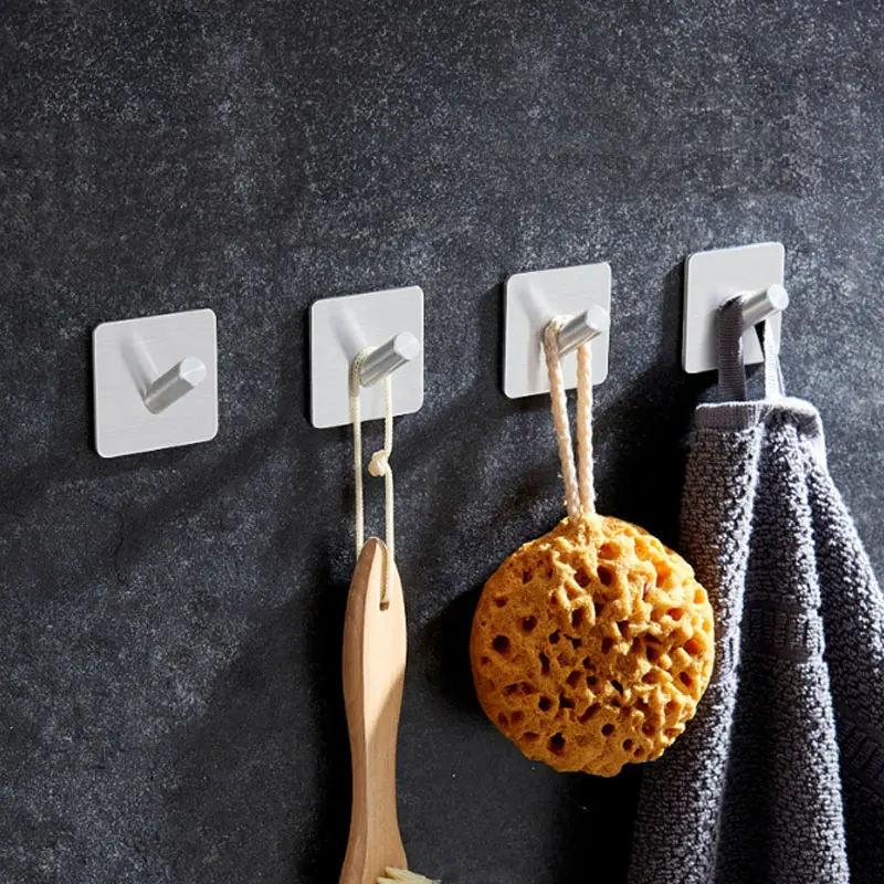 Несколько крючков для хранения из нержавеющей стали диагональные крючки пальто