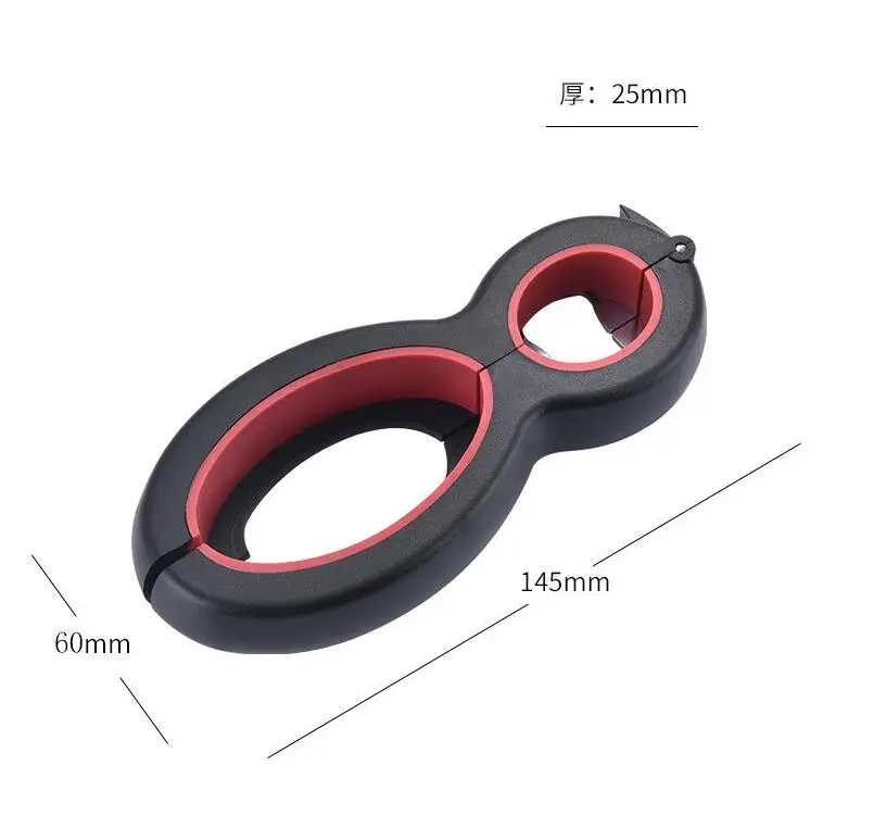 6 в 1 многофункциональная бутылка с Закруткой открывалка все одной баночке захват