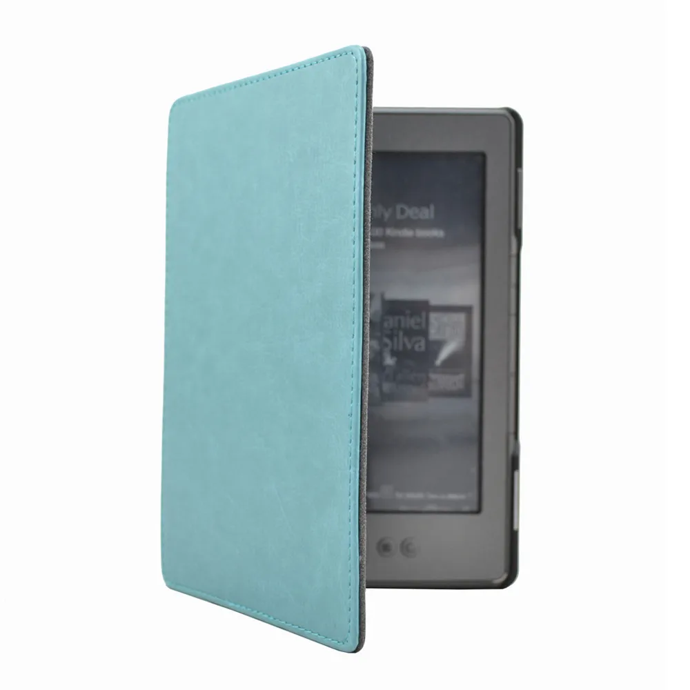 Тонкий защитный чехол 6 дюймов, тонкий кожаный чехол для Kindle4 Kindle5 Kindle 4th Kindle 5th 6 дюймов, чехол для планшета