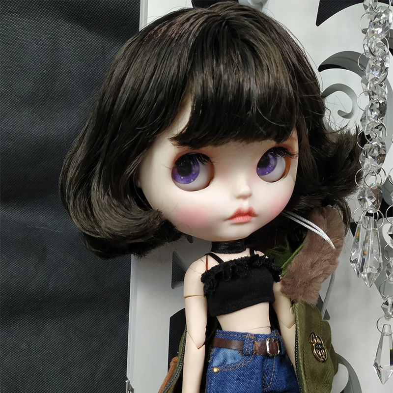 Ледяной DBS Blyth кукольные 1/6 шарнирное тело ручная роспись матовая лицевая сторона