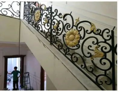 

Металлические перила для крыльца, металлические вставки для перил, уличные железные перила для ступеней