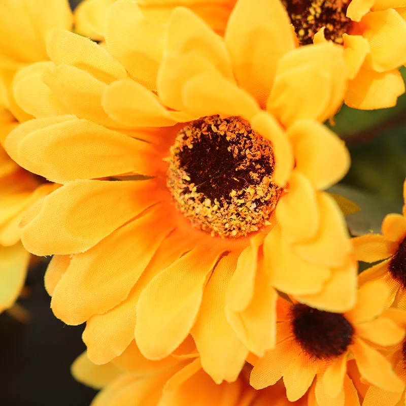 2 головки/Букет вечерние праздничные свадебные искусственные растения букет роз