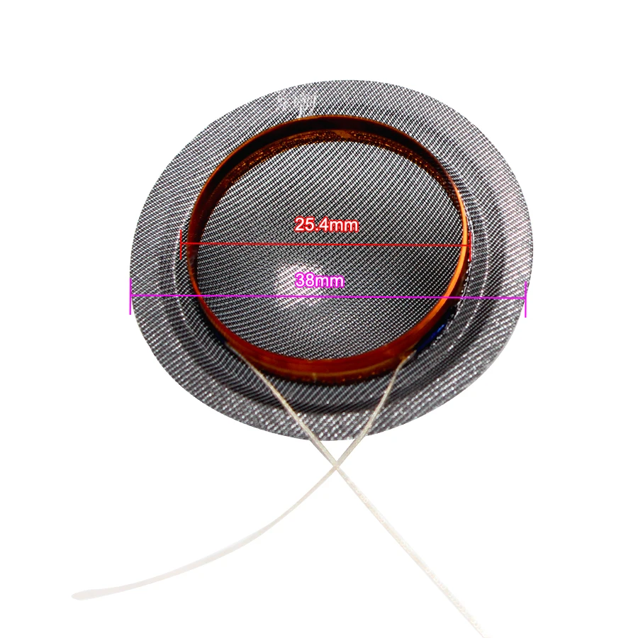 Полупрозрачная диафрагма SD1.1 S1 SS1 2 шт./лот 25 4 мм 5 ядер верхняя звуковая катушка 8
