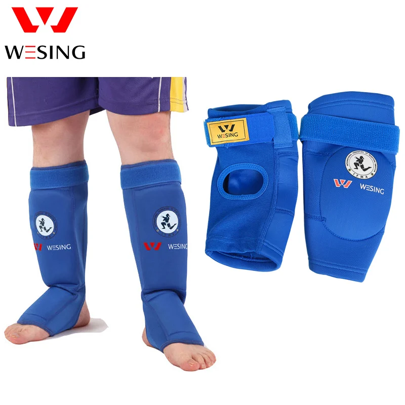 Wesing профессиональные Защитные Налокотники IFMA Muay Thai, защита налокотников, оборудование для защиты Muay Thai, красный, синий