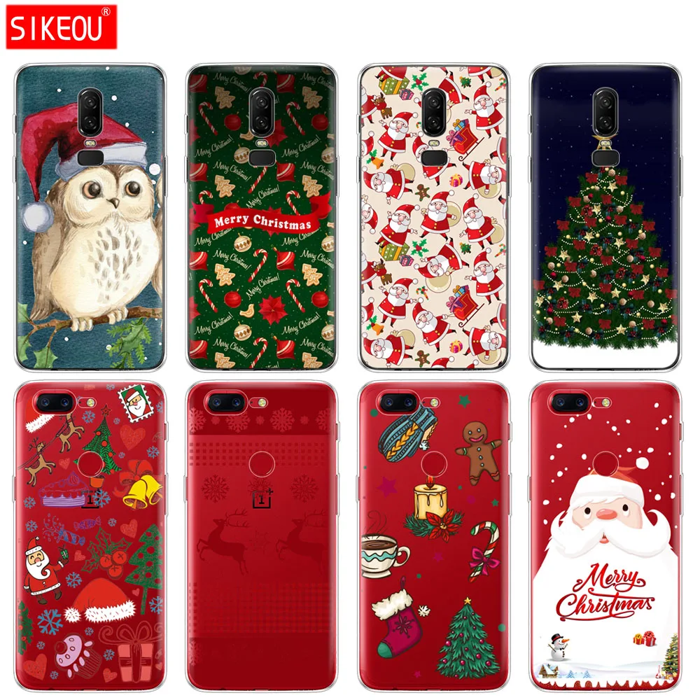 Силиконовый чехол для телефона Oneplus one plus 6 5T 5 3 A3000 A5000 с Рождеством|Бамперы| |