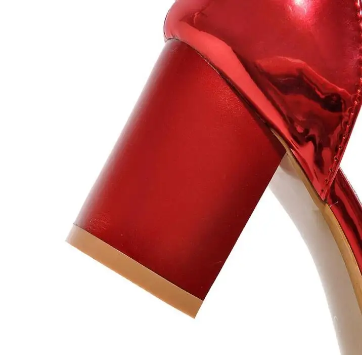 Женские босоножки с открытым носком на высоком каблуке ремешком и двойной