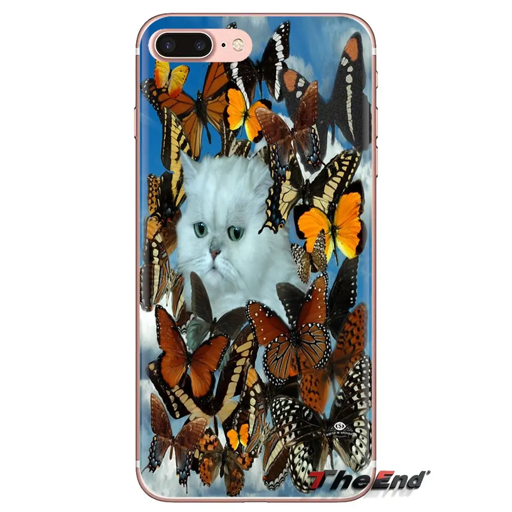 Wallpaper butterfly Butterflies Soft Shell Cover For Huawei G7 G8 P7 P8 P9 P10 P20 P30 Lite Mini Pro P Smart Plus 2017 2018 2019 |